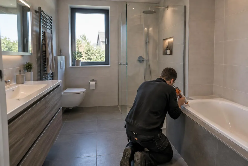 Kitbedrijf Hattem – badkamer kit vervangen bij de douche
